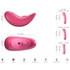 Kép 4/8 - VibePad Rideon - pulzáló G-pont és csiklóizgató hinta (pink)