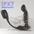 Kép 7/7 - Sex HD Virgil - pénisz-és heregyűrűs prosztata vibrátor (fekete)