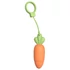 Kép 3/8 - Sex HD Carrots - répa vibrátor (narancs)