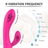 Kép 5/9 - Sex HD Muses - akkus, vízálló melegítő vibrátor (pink)