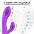 Kép 4/9 - Sex HD Muses - akkus, vízálló melegítő vibrátor (lila)