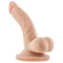 Kép 3/7 - Dr. Skin 4 - tapadókorongos, herés élethű dildó - natúr (12cm)