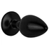 Kép 3/5 - / Easytoys Anal Collection - anál plug kővel - S (fekete)