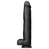 Kép 1/9 - BUTTR Operation Dingo - óriás élethű dildó - 43 cm (fekete)