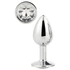 Kép 1/4 - Gleaming Love - anál plug (ezüst)
