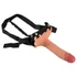 Kép 3/19 - Realistixxx Strap-on - felcsatolható, üreges, élethű dildó (natúr)