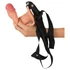 Kép 12/19 - Realistixxx Strap-on - felcsatolható, üreges, élethű dildó (natúr)