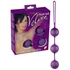Kép 2/7 - You2Toys - Velvet lila, tripla gésagolyó
