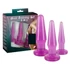 Kép 2/11 - You2Toys - Anál tréning plug szett - 3db (lila)