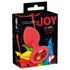 Kép 2/6 - Colorful JOY - szilikon anál plug - kicsi (piros)