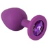 Kép 1/6 - Colorful JOY - szilikon anál plug - közepes (lila)
