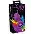 Kép 2/6 - Colorful JOY - szilikon anál plug - közepes (lila)