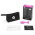 Kép 3/5 - b-vibe Snug Plug 1 - anál plug belső súllyal (55g) - pink