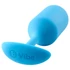 Kép 4/9 - b-vibe Snug Plug 3 - dupla golyós anál plug (180g) - kék