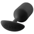 Kép 4/9 - b-vibe Snug Plug 3 - dupla golyós anál plug (180g) - fekete