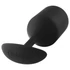 Kép 4/9 - b-vibe Snug Plug 4 - dupla golyós anál plug (257g) - fekete