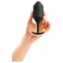 Kép 8/9 - b-vibe Snug Plug 4 - dupla golyós anál plug (257g) - fekete