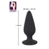 Kép 10/11 - Black Velvet Heavy - 40g-os anál plug (fekete)