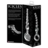 Kép 6/7 - Icicles No. 67 - gömbös üveg dildó (átlátszó)