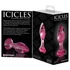 Kép 10/11 - Icicles No. 79 - kúpos üveg anál plug (pink)