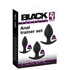 Kép 1/13 - Black Velvet - szilikon anál plug szett (3 részes) - fekete