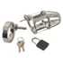 Kép 16/21 - You2Toys - Chastity Cage - fém pénisz ketrec, lakattal
