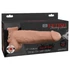 Kép 1/9 - Fetish Strap-On 9 - felcsatolható, üreges, spriccelő dildó (natúr)