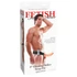 Kép 1/9 - Fetish Strap-On 8 - felcsatolható, üreges vibrátor (natúr)