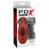 Kép 1/7 - PDX Double Stroker - 2in1 élethű maszturbátor (barna)