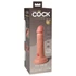 Kép 2/13 - King Cock Elite 6 - élethű vibrátor 15cm (sötét natúr)