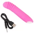 Kép 10/20 - You2Toys - Flashing Mini Vibe - akkus, világító vibrátor (pink)