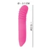 Kép 18/20 - You2Toys - Flashing Mini Vibe - akkus, világító vibrátor (pink)