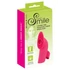 Kép 2/25 - / SMILE Licking - léghullámos-nyelves ujjvibrátor (pink)