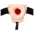 Kép 8/21 - You2Toys Strap-on - üreges, felcsatolható vibrátor (natúr)