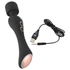 Kép 12/19 - You2Toys CUPA Wand - akkus 2in1 masszírozó vibrátor (fekete)