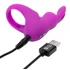Kép 6/6 - Happyrabbit Cock Kit - vibrációs péniszgyűrű tárolóval (lila)