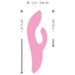 Kép 24/25 - SMILE Nodding - akkus, csiklókaros, bólogató vibrátor (pink)