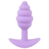 Kép 2/15 - Cuties Mini Butt Plug - szilikon anál plug - lila (2,8cm)