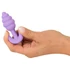 Kép 10/15 - Cuties Mini Butt Plug - szilikon anál plug - lila (2,8cm)