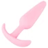 Kép 8/15 - Cuties Mini Butt Plug - szilikon anál plug - pink (2,1cm)