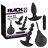 Kép 1/23 - Black Velvet anál vibrátor készlet (4 részes)