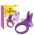 Kép 1/17 - SMILE Rabbit - vibrációs péniszgyűrű (lila)