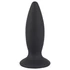 Kép 1/11 - / Black Velvet M - középhaladó anál vibrátor - normál (fekete)