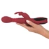 Kép 6/19 - You2Toys Massager - lökő-forgó, melegítő G-pont vibrátor (piros)