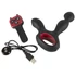 Kép 12/27 - You2Toys Massager - forgó, melegítő prosztata vibrátor (fekete)