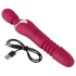 Kép 14/19 - Javida Thrusting - 3in1 masszírozó vibrátor (piros)