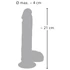 Kép 14/15 - Medical Thrusting - tapadókorongos, lökő-forgó vibrátor (natúr)