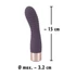 Kép 8/22 - You2Toys Elegant Flexy - akkus, redős G-pont vibrátor (lila)