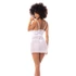 Kép 2/4 - Mapalé - csipke babydoll (fehér)