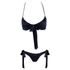 Kép 6/13 - Cottelli - bikini fazonú melltartó szett (fekete)